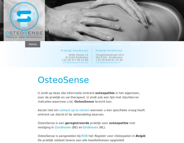 OSTEOSENSE PRAKTIJK VOOR OSTEOPATHIE